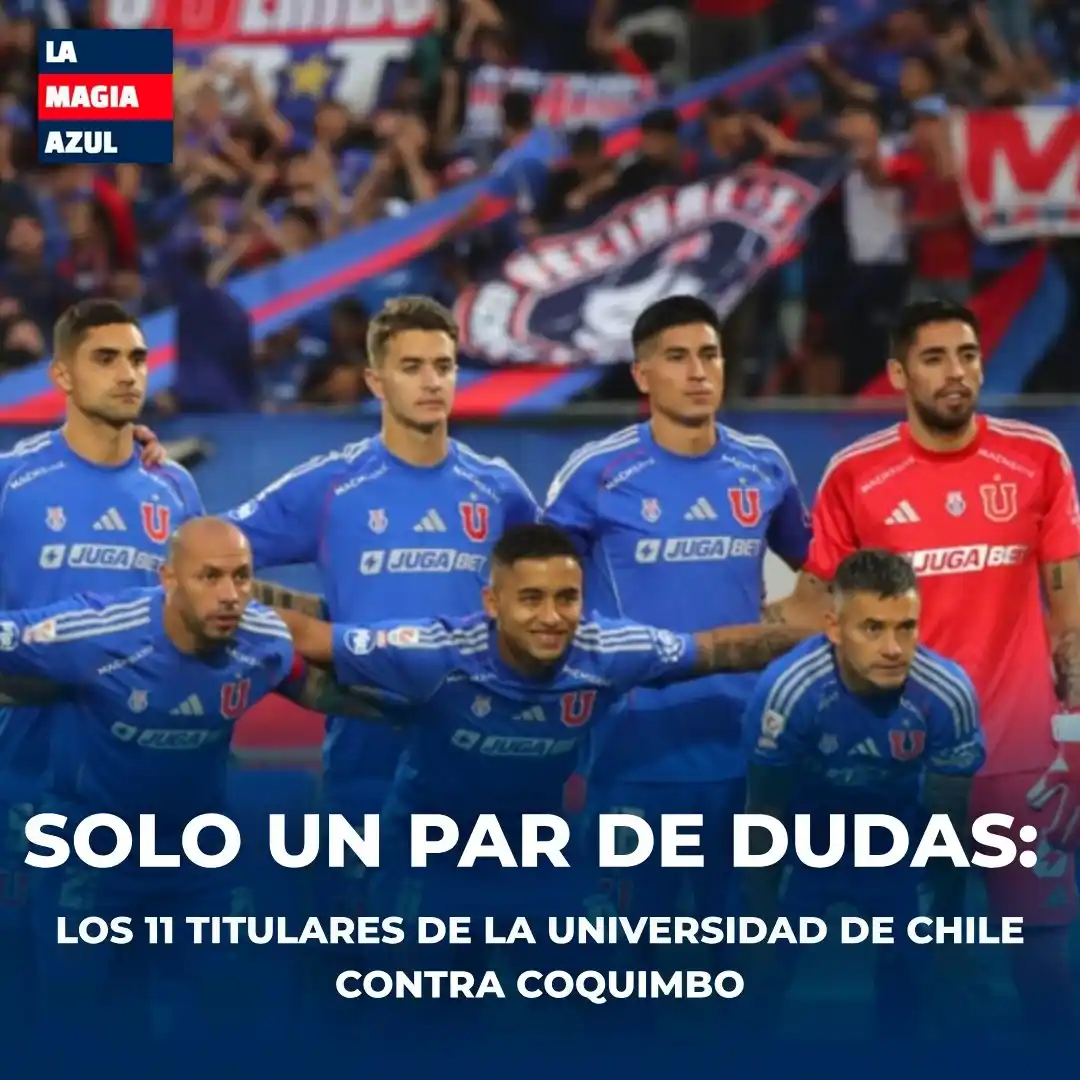 Image from La Magia Azul 🤘🔴🔵 | Universidad de Chile : 💙 *EL 11 DE LA U* PARA VISITAR A COQUIMBO UNIDO 👉🏻https://acortar.l...