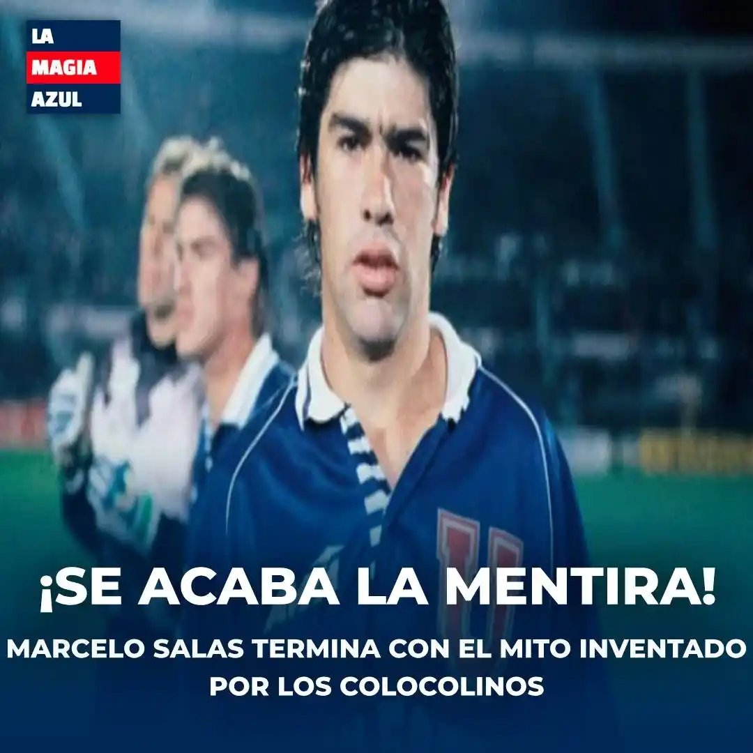 Image from La Magia Azul 🤘🔴🔵 | Universidad de Chile : 🔥💙 *El MATADOR* termina con la mentira colocolina 👉🏻 https://lc.cx...