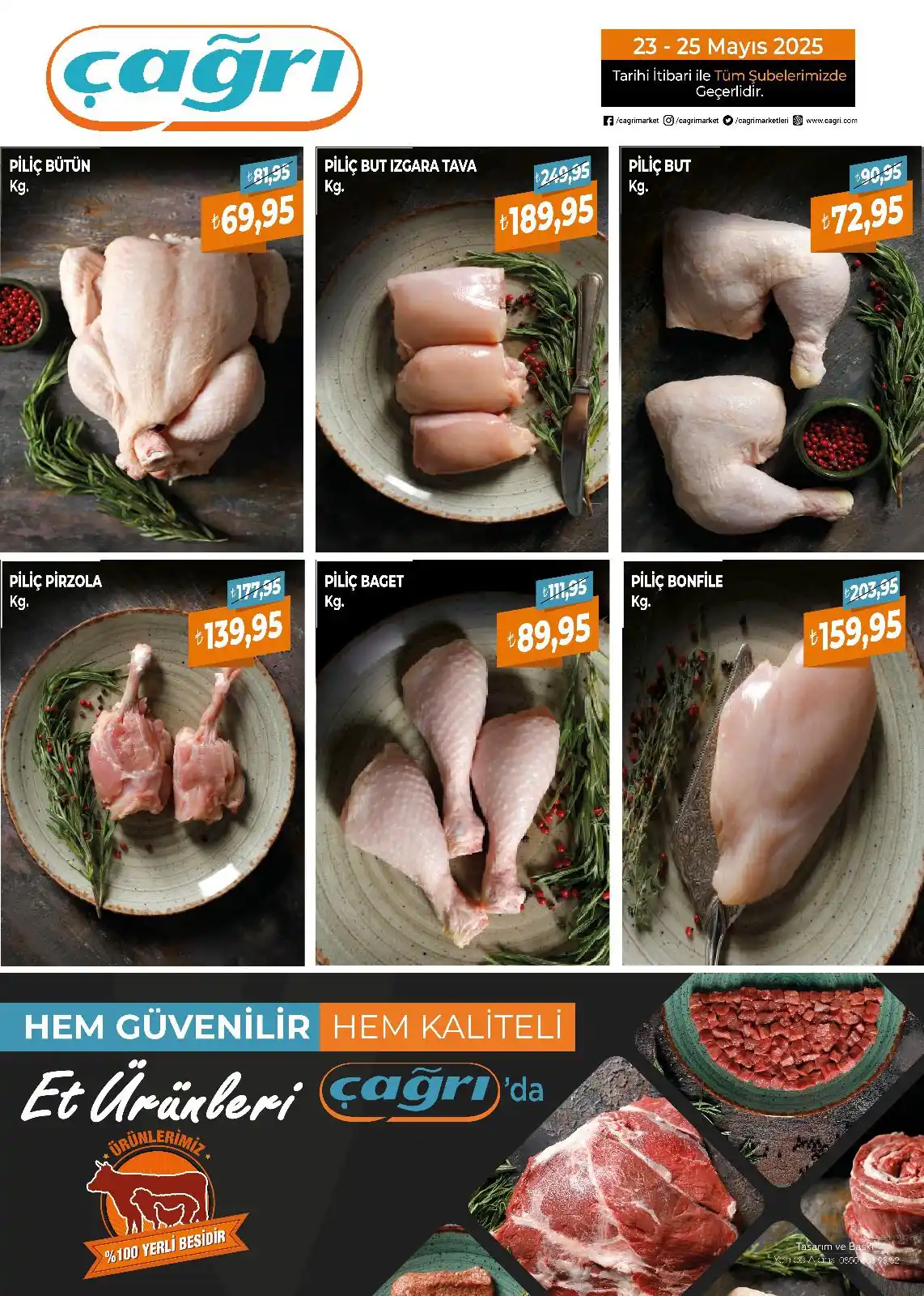 Image from Çağrı Market: *En Lezzetli En Güvenilir Piliç Ürünleri Çağrı’da!*🍗 *23-25 Mayıs ta...