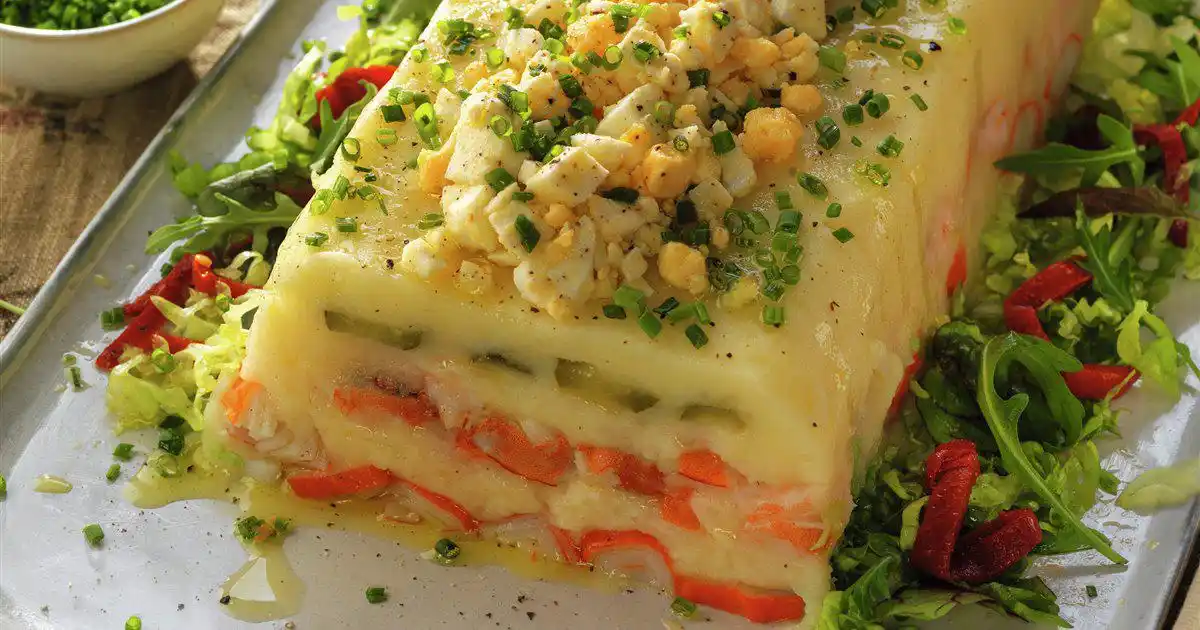 Image from Cocina Fácil: Fácil de preparar, rico, vistoso..., este pastel de patata lo tiene to...