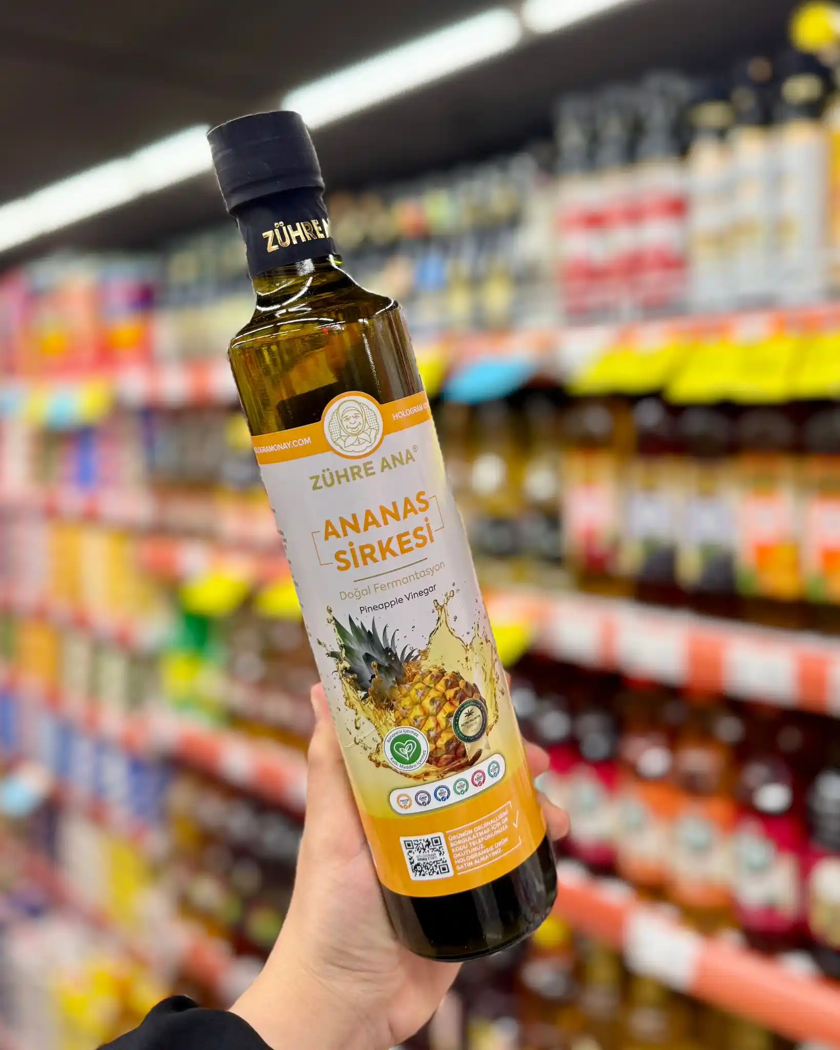 Image from Çağrı Market: *Fırsat!*🔔 🍍*Zühre Ana Ananas Sirkesi 500 ml.* ~179,95₺~ _yerine_ *...