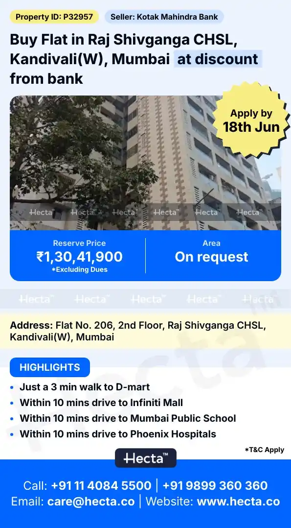 Image from Hecta: *Flat in Raj Shivganga CHSL, Kandivali(W), Mumbai* Visit this propert...