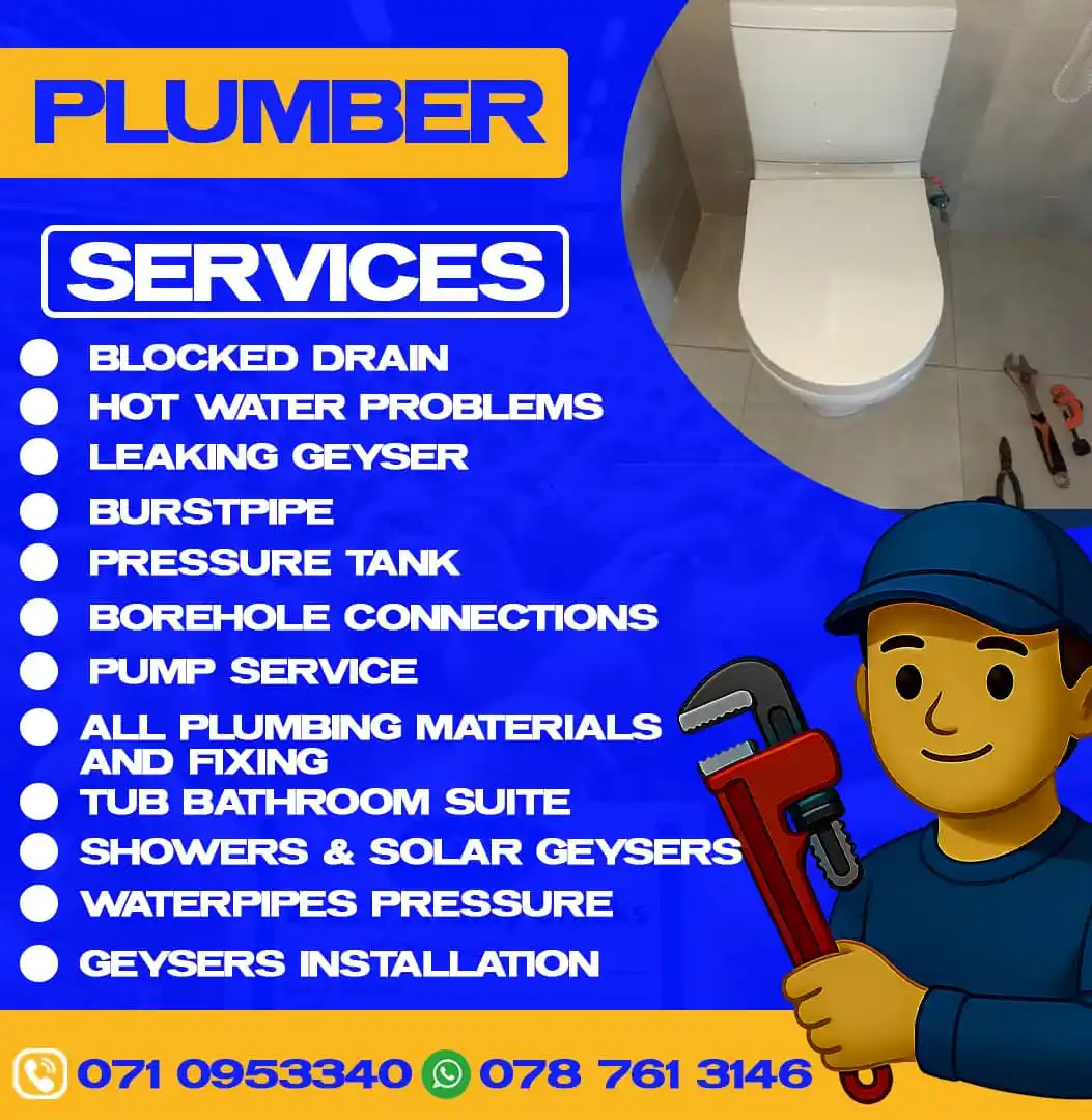 Image from THE ZIM BULLETIN NEWS: ✅ For all your plumbing maintenance and installation ✅ solar ✅ geys...