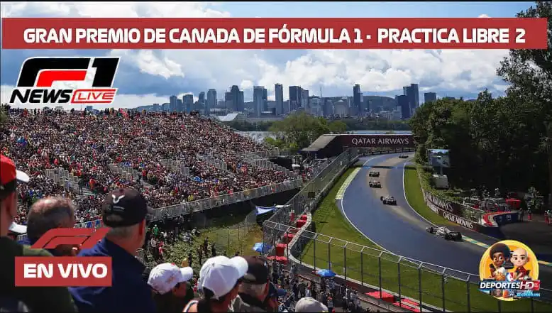 Image from Deporteshd.elcorito.org 🏎️⚽🏀🏈⚾🥊🤼‍♂️🏆: 🏎 Fórmula 1 - Gran Premio de Canada 2025 - Libres 2  🏎   🔗Links Par...