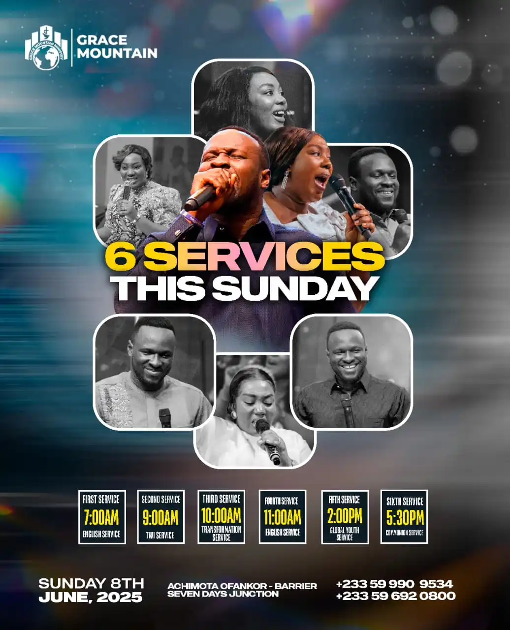 Image from Pastor Elvis Agyemang: Get ready for a powerful day of worship and fellowship! 🙏 Tomorrow, J...