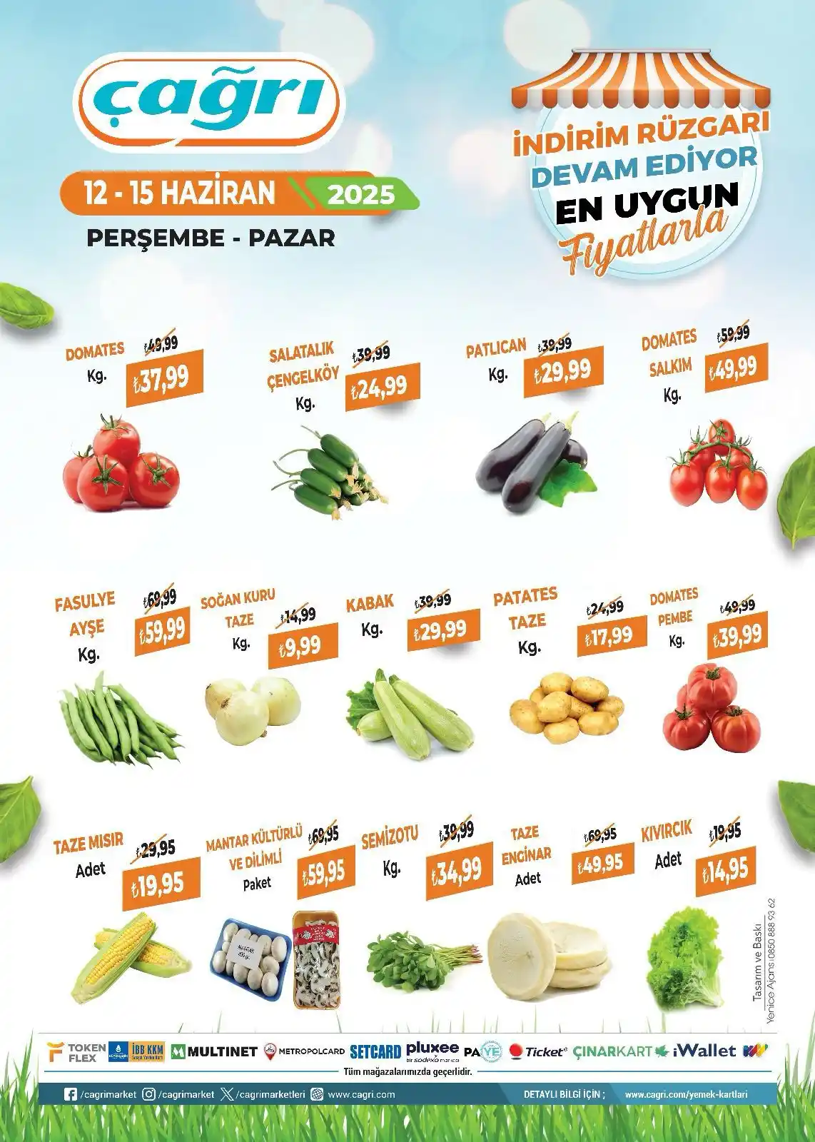 Image from Çağrı Market: *Haftalık alışveriş listesi hazırlansın!*🔔 *Taze ve uygun fiyatlı me...