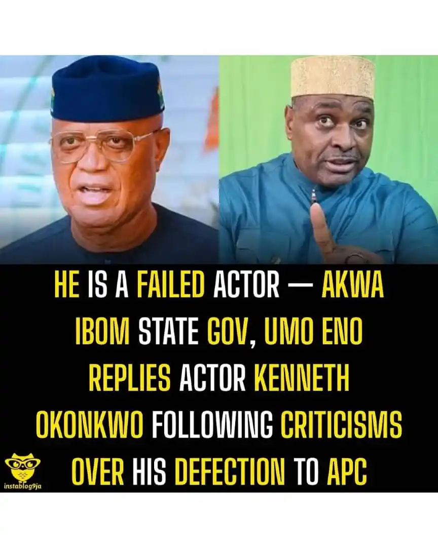 Image from Instablog9ja Network: He is a Failed Actor — Akwa Ibom State Gov, Umo Eno Replies Actor Kenn...