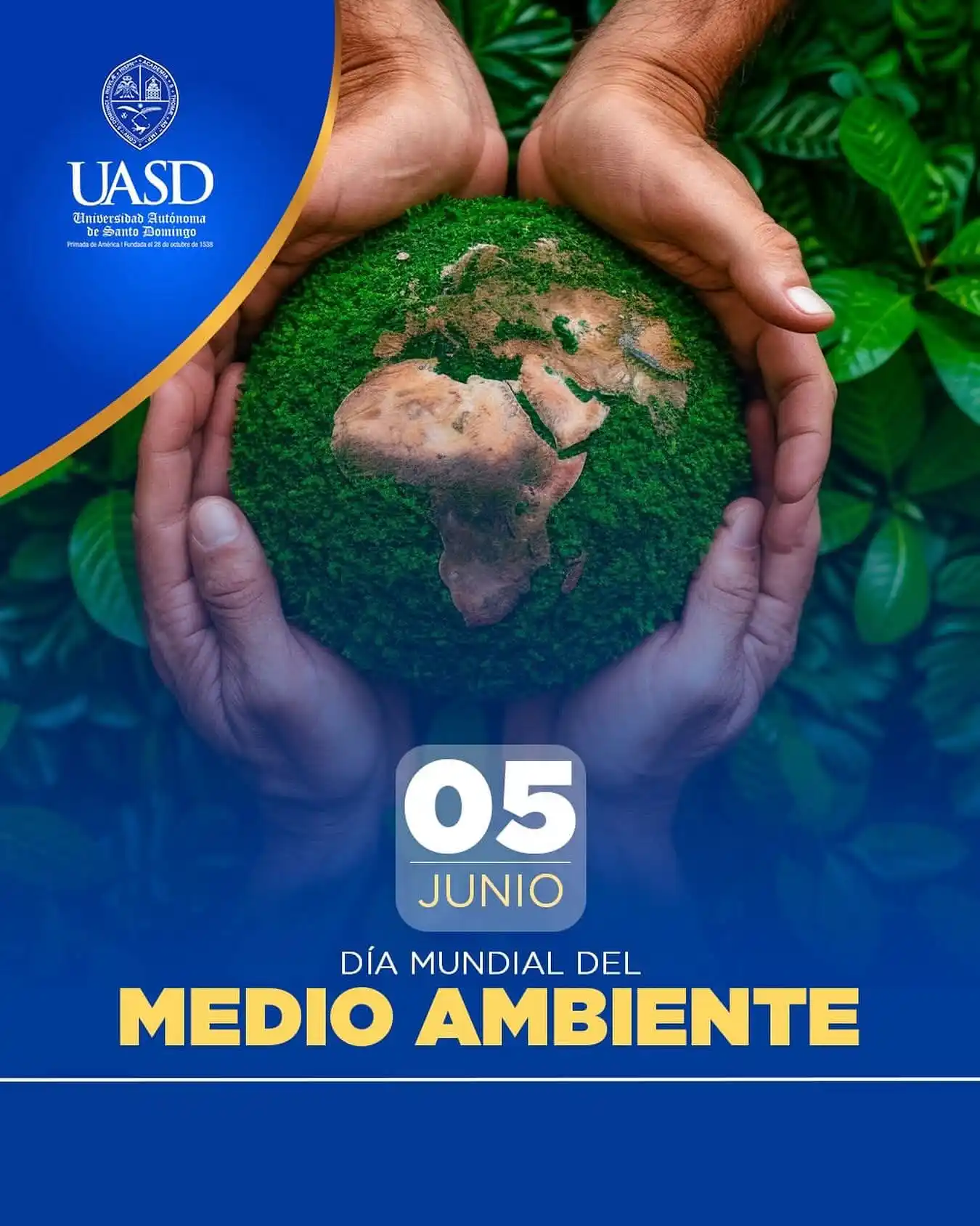 Image from Orgullosamente UASDianos: 🌱 Hoy celebramos el Día Mundial del Medio Ambiente. 🌍 En la UASD, r...