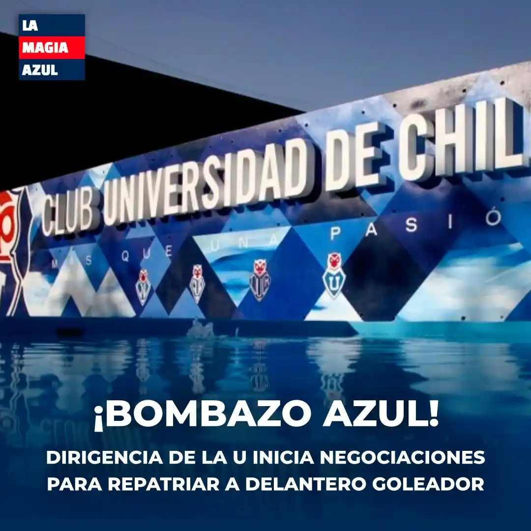 Image from La Magia Azul 🤘🔴🔵 | Universidad de Chile : https://lc.cx/uj_enO 👀 ¡ALERTA, BULLANGUEROS! 🚨 Por fin, ya se están...