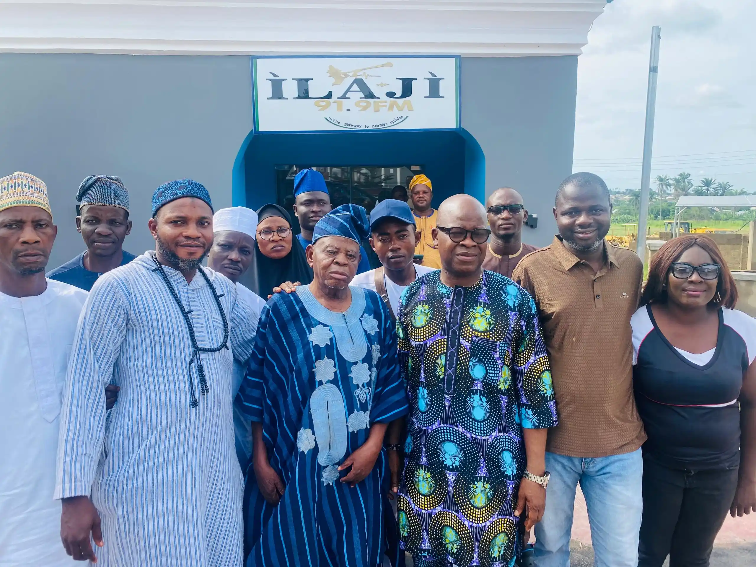 Image from Freshvoice Newsmedia (Official): *Ilaji 91.9 FM Hosts Grand Imam of Oyo State, Sheikh Agbotomokekere, f...