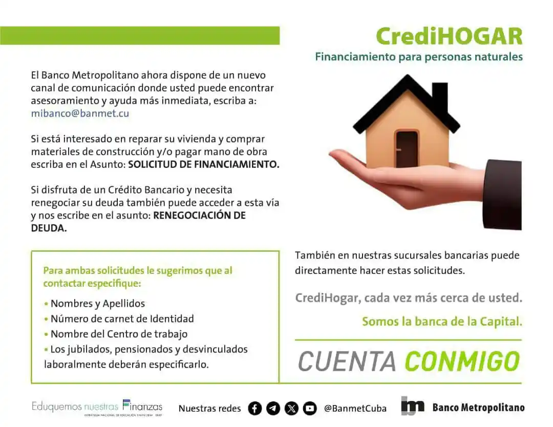 Image from Banco Metropolitano S.A.: Interesado en solicitar financiamiento o renegociar deudas de créditos...