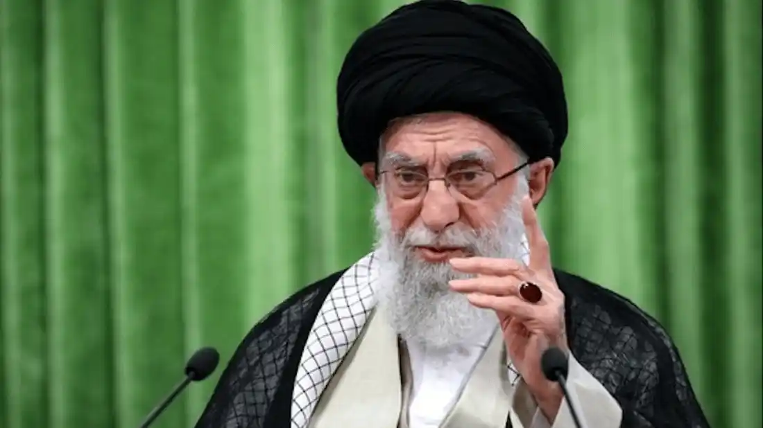Image from Aljoumhouria News: خامنئي: إسرائيل لن تبقى سالمة ولن نلجأ لأنصاف الحلول في ردنا والقوات ا...