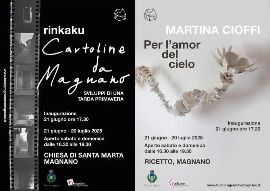 Image from Comune di Magnano: L’associazione Fuoriprogramma presenta due nuove mostre personali dedi...