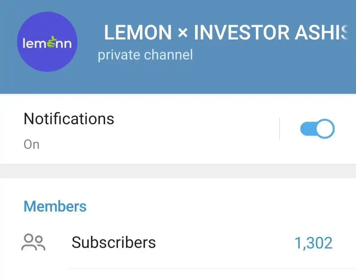 Image from INVESTOR ASHISH: ✅ *Lemonn 1300+ Family Complete* 💪 🚀 📈 *JOIN PREMIUM FREE* *( ...
