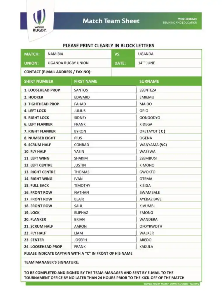 Image from Rugby Agency: Locked In 🔐 🇺🇬🇺🇬🇺🇬🇺🇬 Rugby Cranes Team. Watch the games via...
