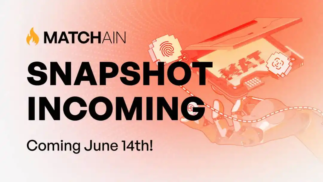 Image from Glinvest Official: 📸 Matchain Snapshot is happening on June 14th! 🔥Your activity — ver...