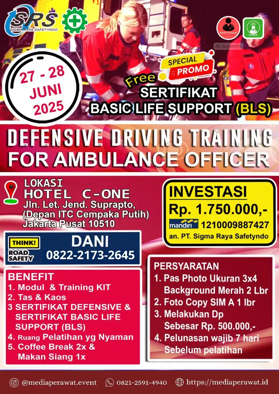 Image from WEBINAR & PELATIHAN BER-SKP KEMENKES: Mau jadi Driver Ambulance dengan Sertifikasi Profesional ⁉️🚑 *IKUTI ...