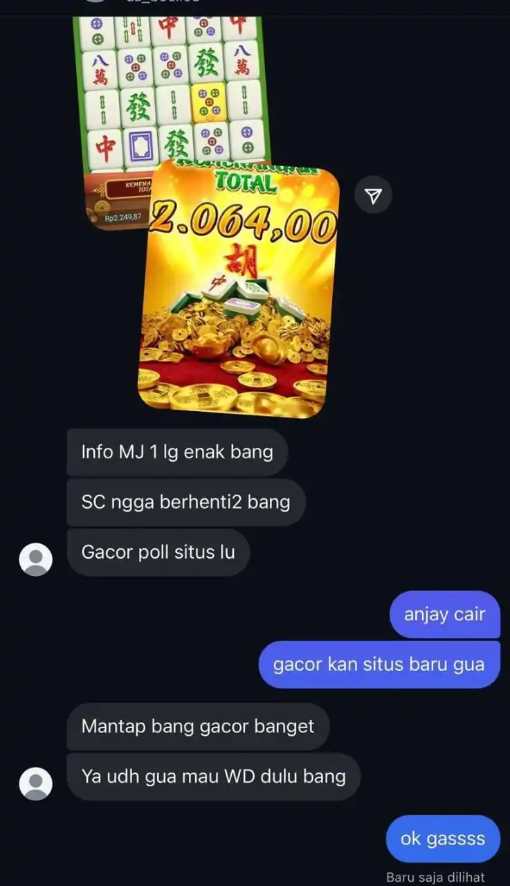 Image from POLA PG SOFT IND✅: MJ NIH BOS KANEK BENER KAN , GAS SEKARANG MUMPUNG LAGI ENAK YA BOS 🔥 ...