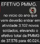 Image from Blog Da Renata Pimenta 🌶: no início do ano que vem deverão entrar em atividade 3.102 novos solda...