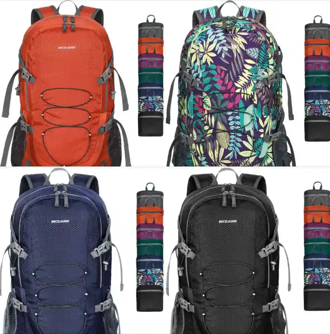 Image from Hot Deals | Coupons, Gutscheine, Preisfehler & Schnäppchen: ✅Nur 14,99€ ❌statt 29,99€ ➖➖➖➖ ➽ BECOJADDE Wanderrucksack Herren Damen...