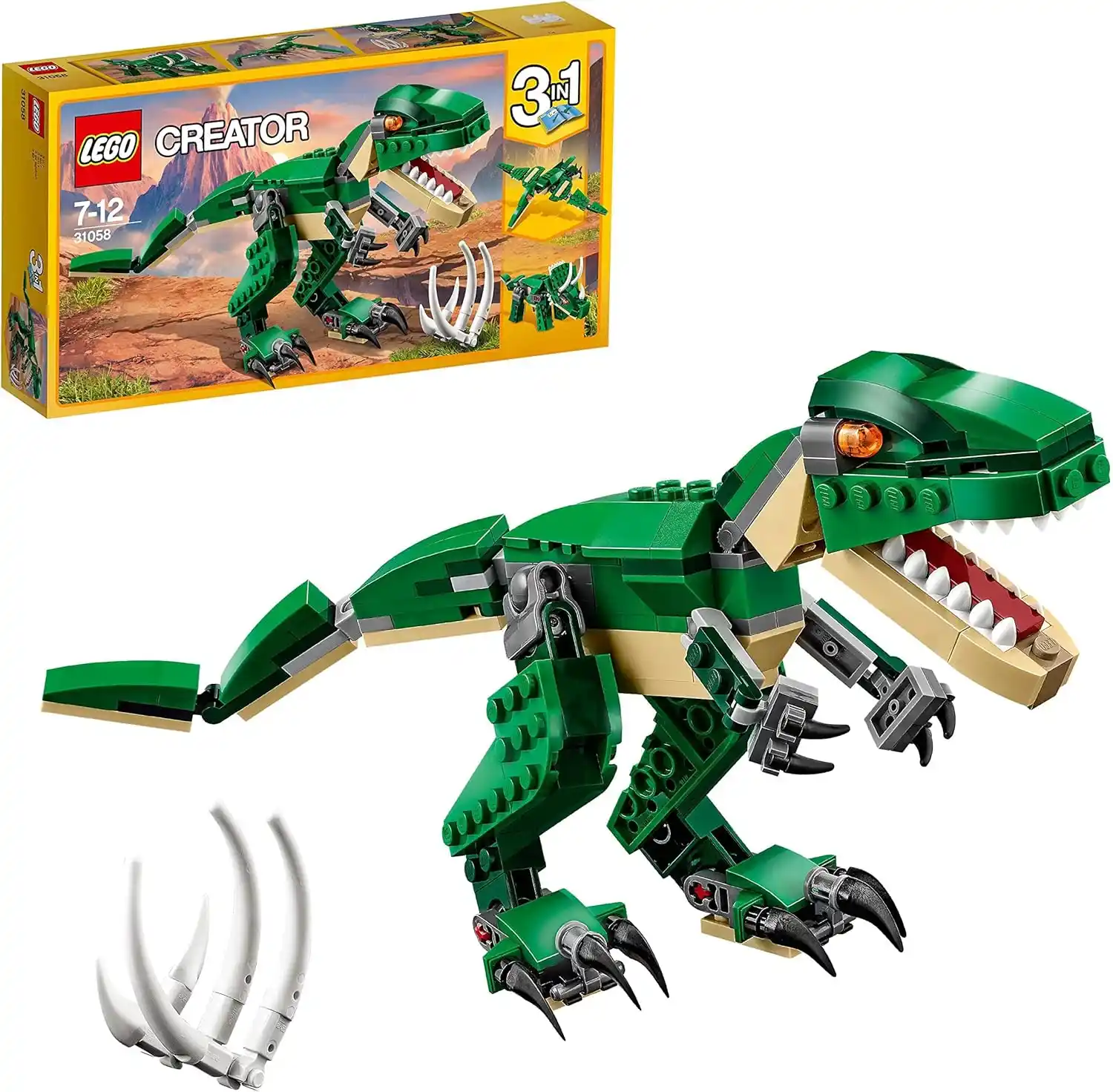 Image from Hot Deals | Coupons, Gutscheine, Preisfehler & Schnäppchen: ✅Nur 8,99€ ❌statt 13,99€ ➖➖➖➖ ➽ LEGO Creator Dinosaurier, 3in1 Spielze...