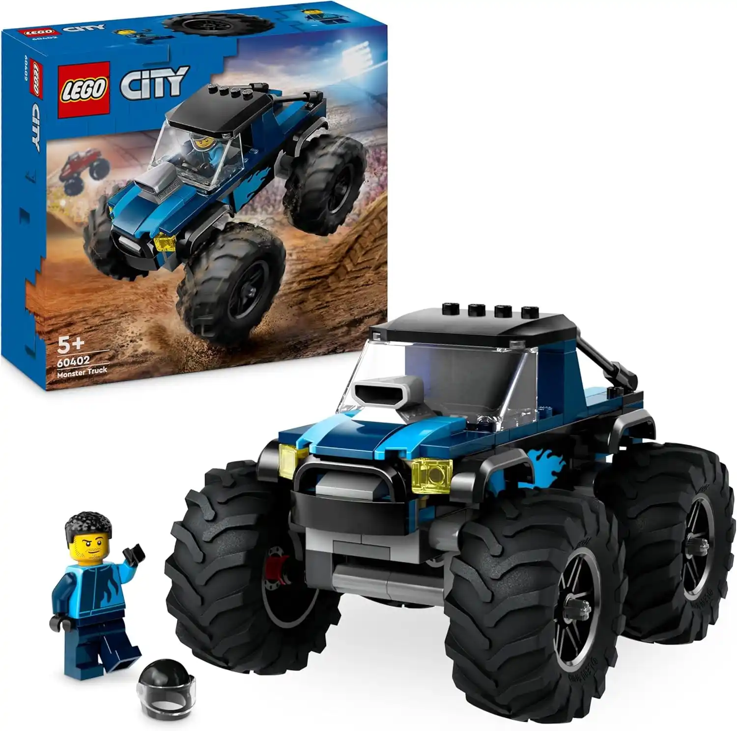 Image from Hot Deals | Coupons, Gutscheine, Preisfehler & Schnäppchen: ✅Nur 9,99€ ❌statt 14,99€ ➖➖➖➖ ➽ LEGO City Blauer Monstertruck, Offroad...