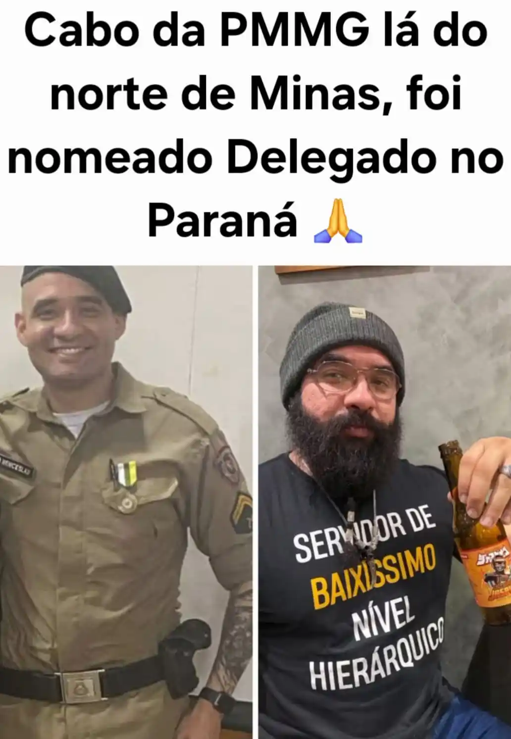 Image from Blog Da Renata Pimenta 🌶: O ex Cabo da PMMG Ronaldo Wenceslau, agora é Delegado lá no Paraná. D...