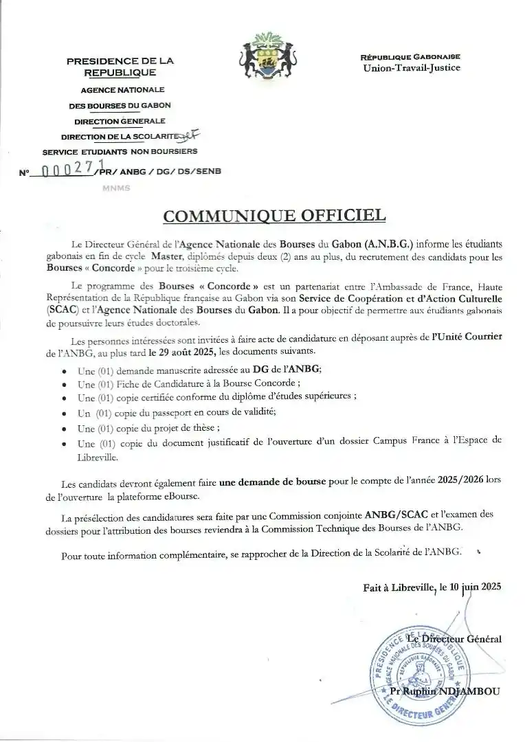 SOLUTION Actuality Agence 🇬🇦 post