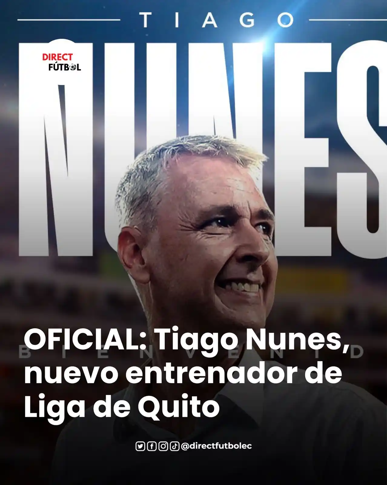 Image from DIRECT FÚTBOL: 🚨 OFICIAL‼️ TIAGO NUNES🇧🇷 ES EL NUEVO DT DE <a class="text-blue-500...