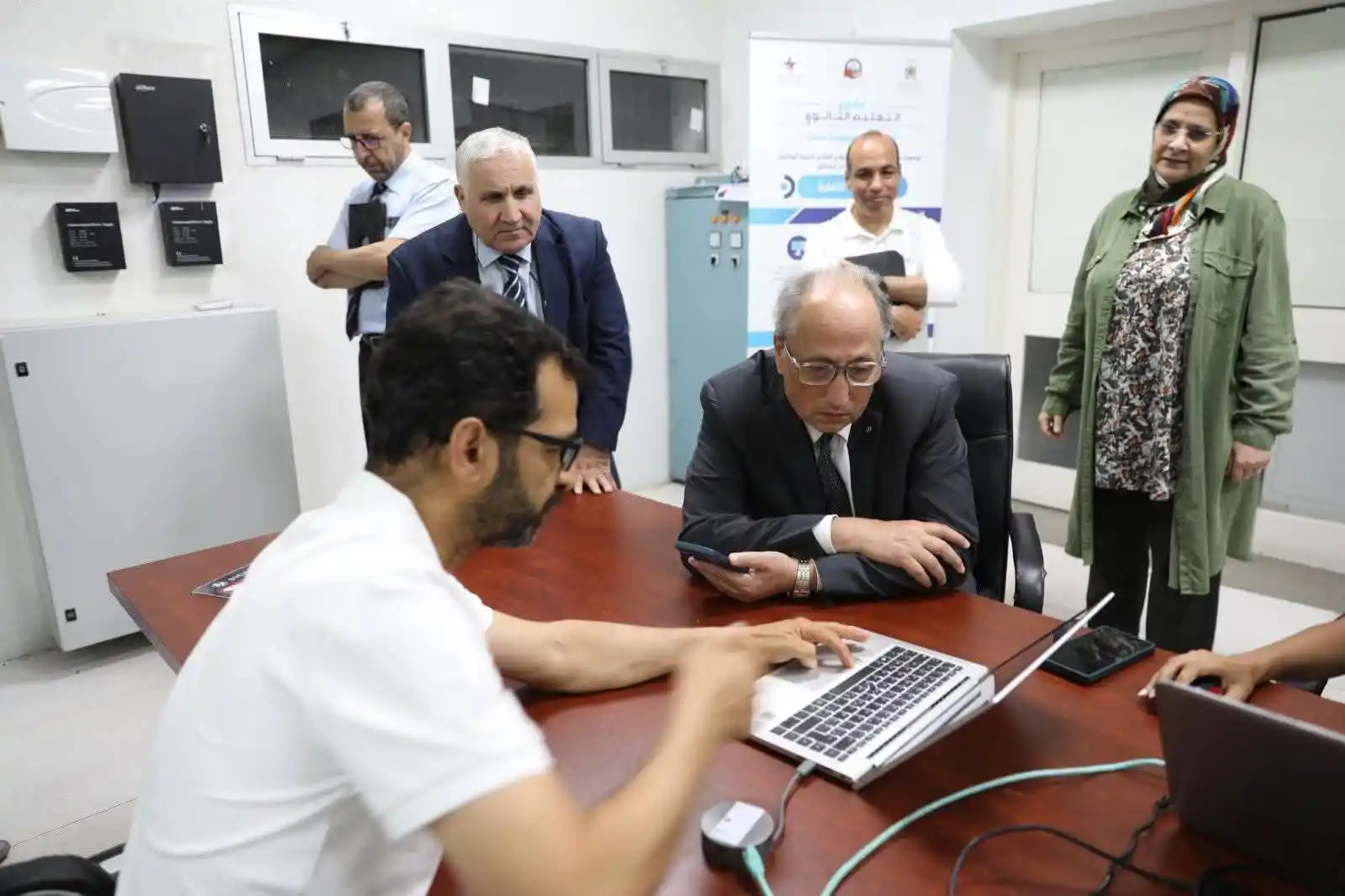 Image from TAMAYOZ ACADEMY/Orientation: 🔴 وزير التربية الوطنية والتعليم الأولي والرياضة يشرف على عملية الإعلا...