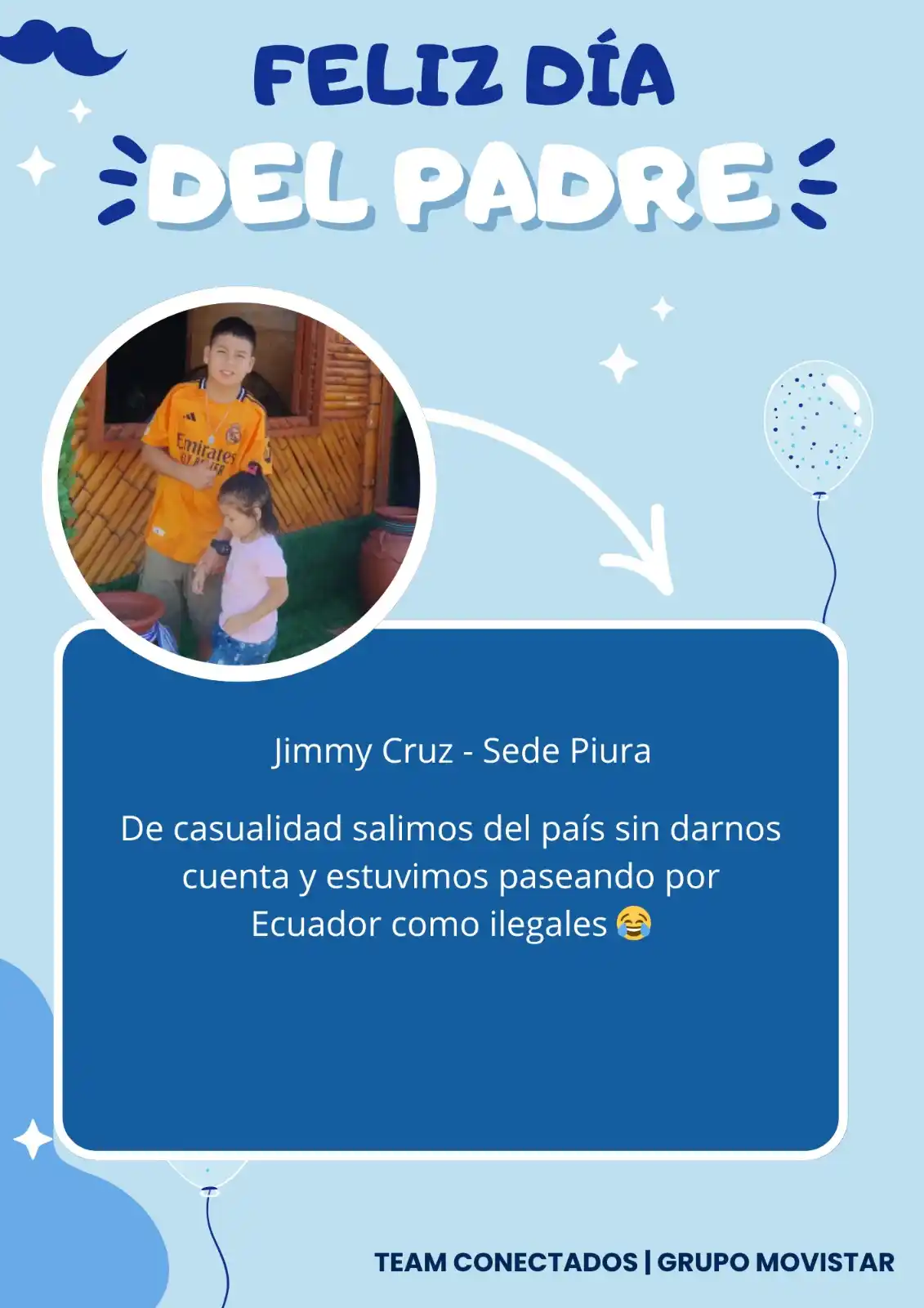 Image from TEAM CONECTADOS! 👥: *PAPÁ CONECTADO*👨‍🍼💙   ¡Porque errar es Humano y a los papis tambié...