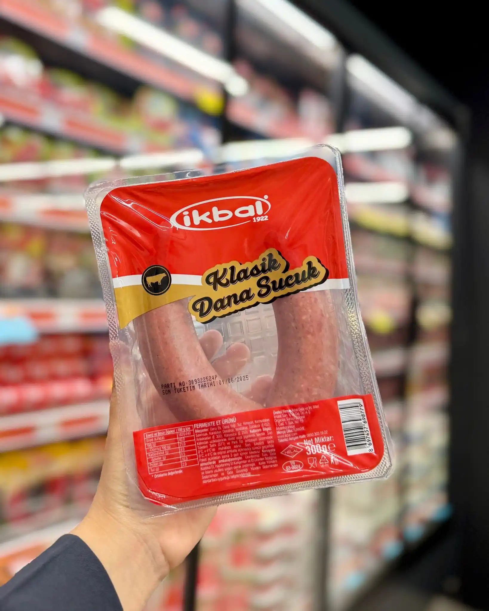 Image from Çağrı Market: *Pazar kahvaltılarının yıldızı Çağrı’da!🥳* ✨*İkbal Sucuk 300 gr.* ~2...