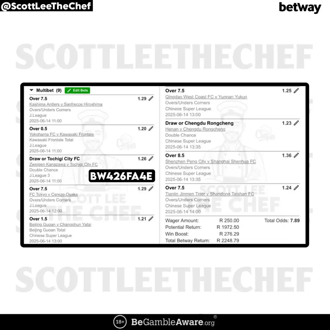 Image from the green space.: 🌟 +7 ODDS ACCA / 🇨🇳🇯🇵 🧾 Betcode —> BW426FA4E 👨🏽🍳....