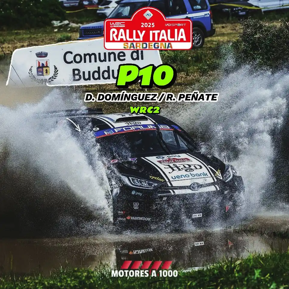 Image from Motores a 1000🏁🇵🇾📲: 🇵🇾⚡️Muy buena tarea de recuperación para Diego Domínguez Bejarano y ...
