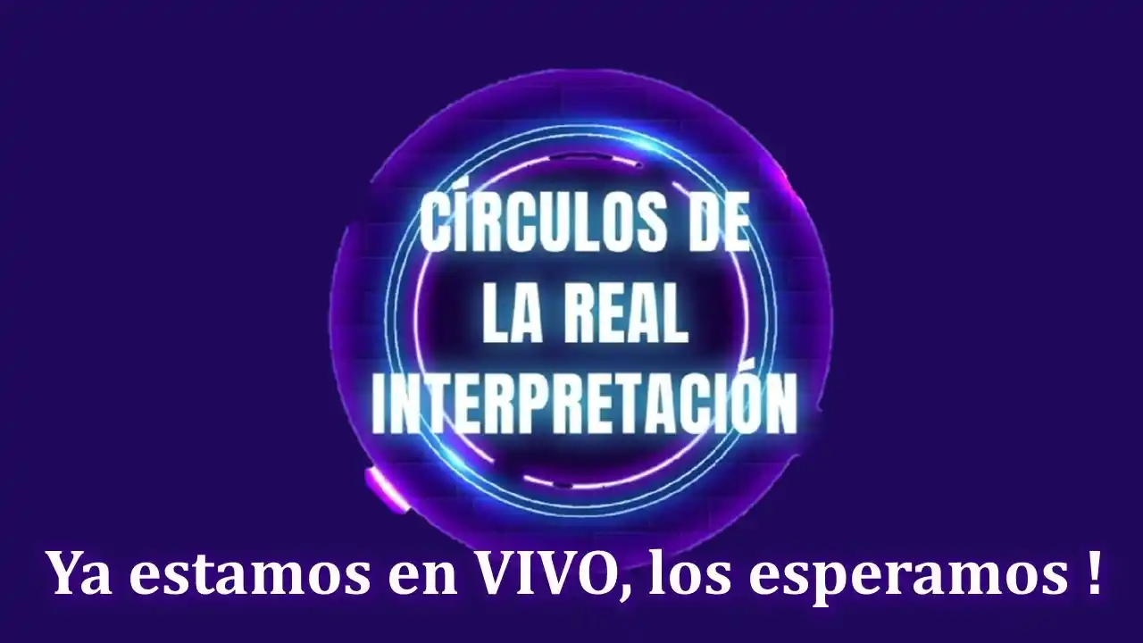 Image from CÍRCULOS DE LA REAL INTERPRETACIÓN: Qué tal amigos de los 🌀Círculos de La Real Interpretación !! 🙋🏻♀️,...