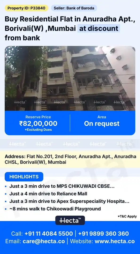 Image from Hecta: *Residential Flat in Anuradha Apt., Borivali(W) ,Mumbai* Visit this p...