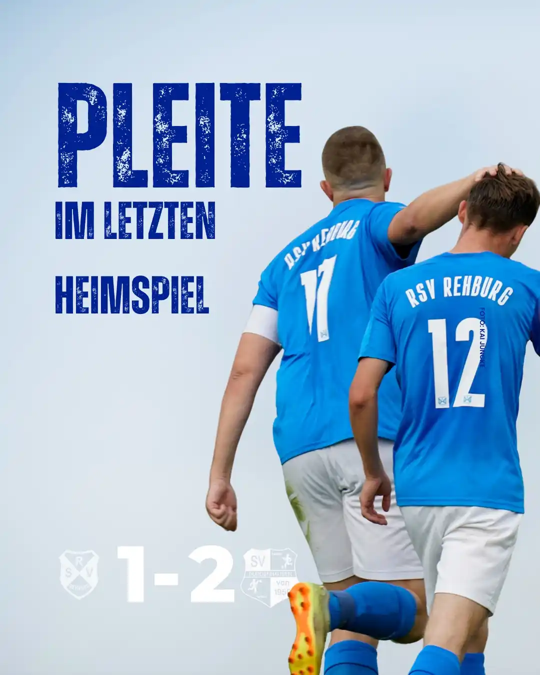 Image from RSV Rehburg: RSV II verliert bitter gegen Kellerkind 🥲 Spielbericht von Wolfgang ...