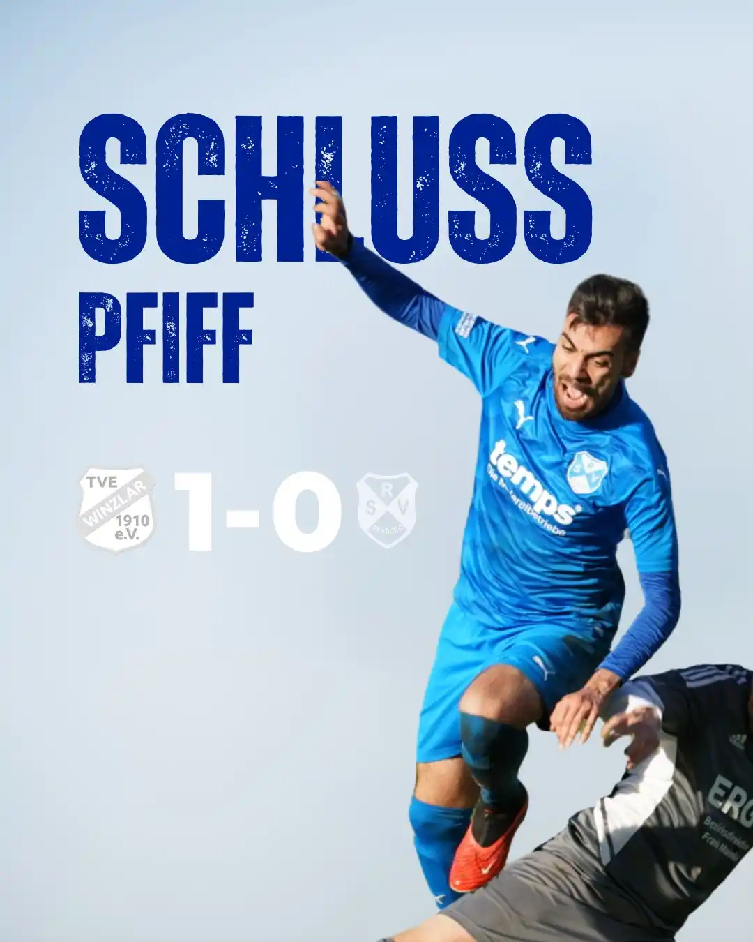 Image from RSV Rehburg: 💥 Saisonabschluss im Derby – denkbar knapp! ⚽️ Im letzten Spiel verl...