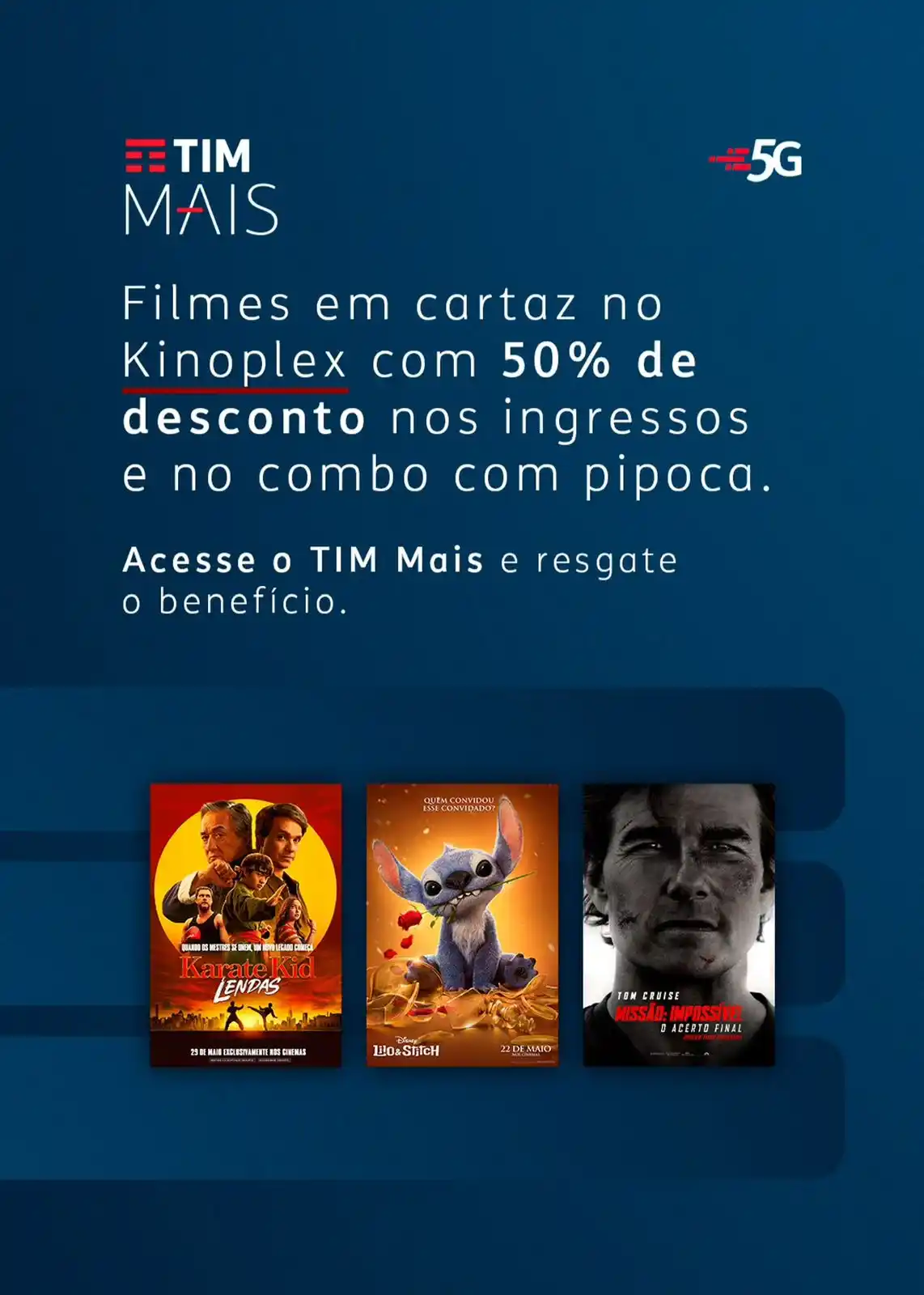 Image from TIM MAIS: 🎬✨ *Sextou com Kinoplex!* ✨🎬 O final de semana pede um cinema, né? ...