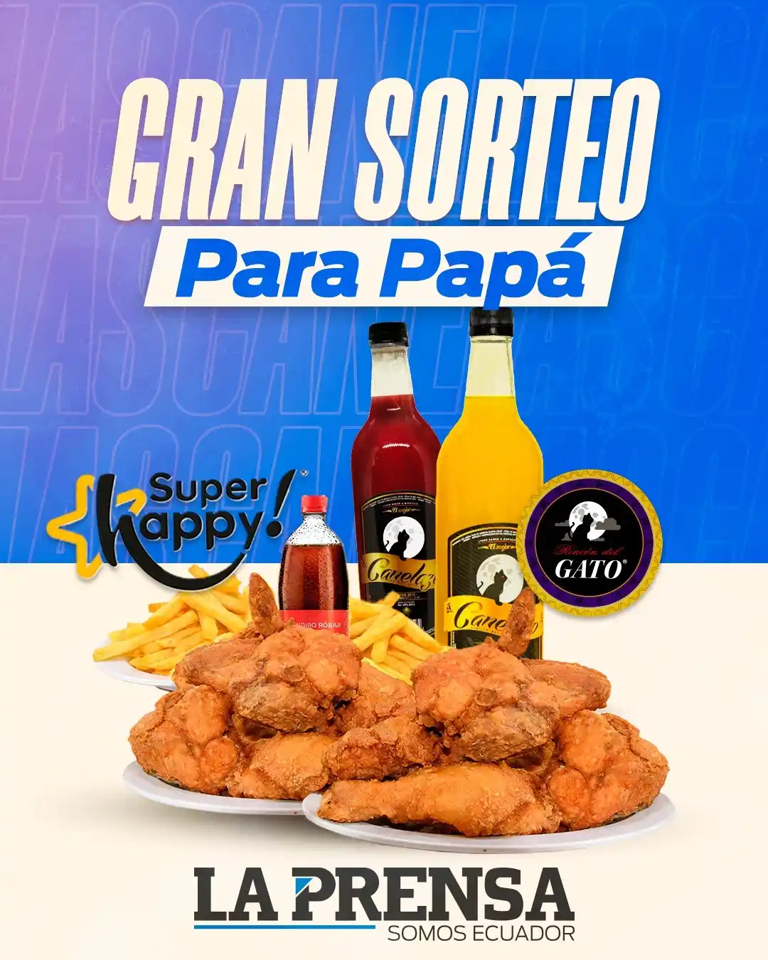 Image from La Prensa Ecuador: 👔🎉 ¡Sorteo por el Día del Padre! 🎉👔 https://lc.cx/BNUnrY ¡Papá se ...
