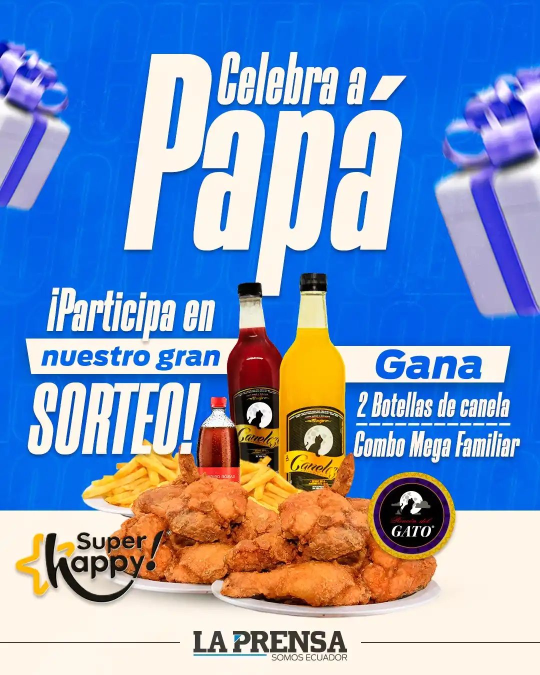 Image from La Prensa Ecuador: 👔🎉 ¡Sorteo por el Día del Padre! 🎉👔 https://lc.cx/BNUnrY ¡Papá se ...
