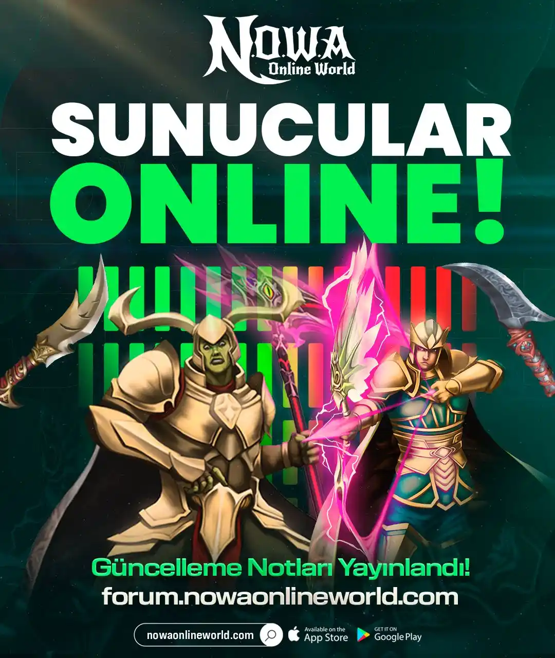 Image from Nowa Online World: Sunucular Aktif! 🟢 Nowa Online World 3.3.0 Güncellemesi şimdi oyunda!...