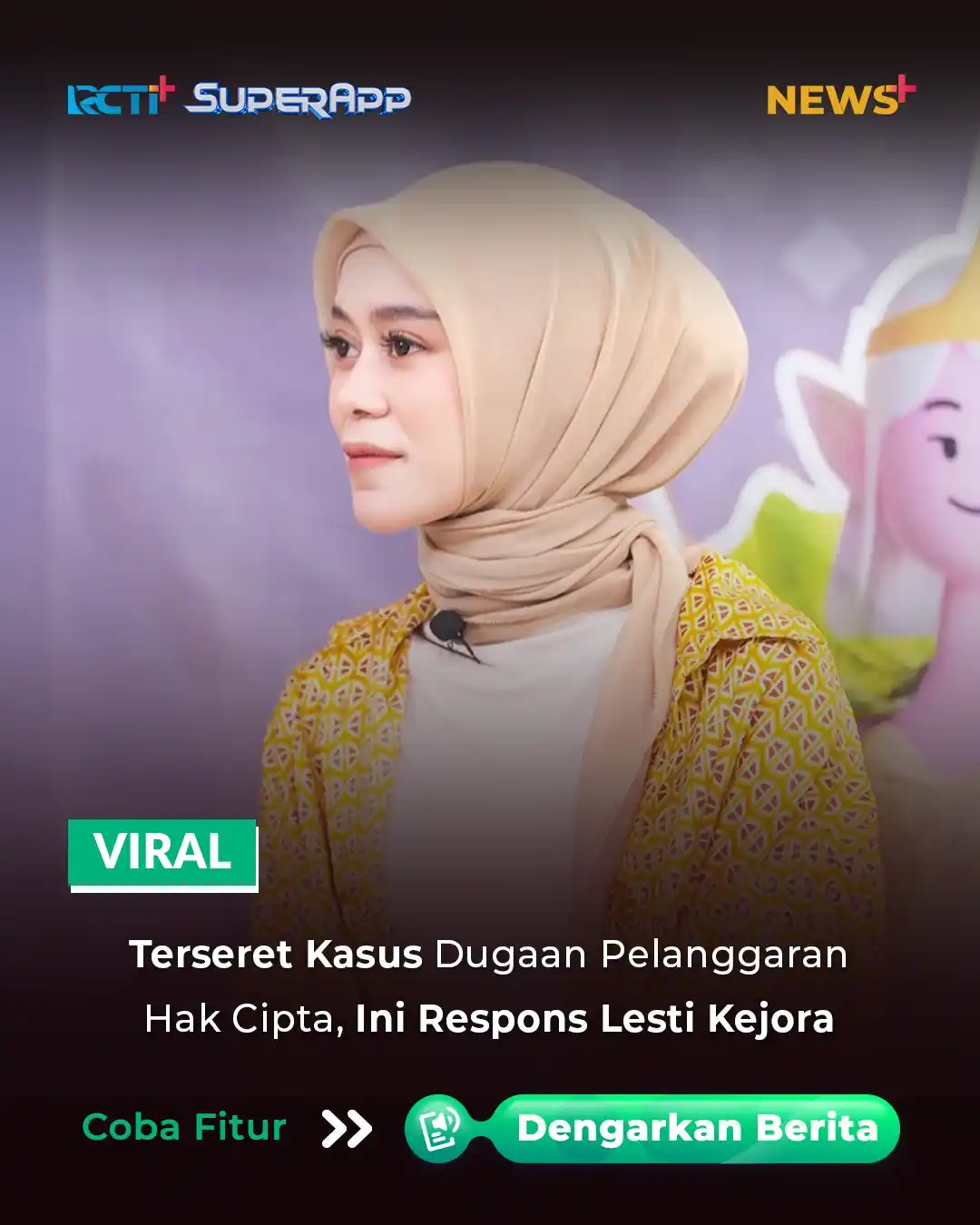 Image from RCTI Plus: Terseret Kasus Dugaan Pelanggaran Hak Cipta, Ini Respons Lesti Kejora ...
