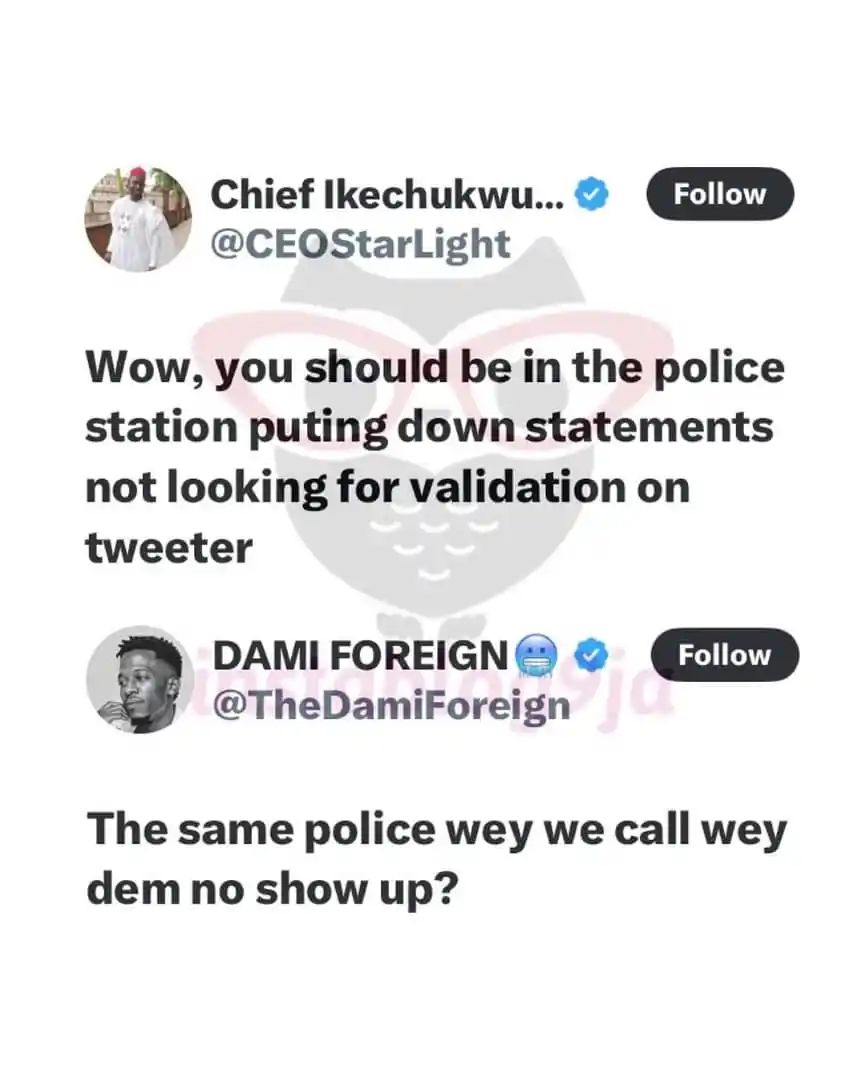 Image from Instablog9ja Network: The Police Failed to Show Up When We Called Them after a Robbery — Man...