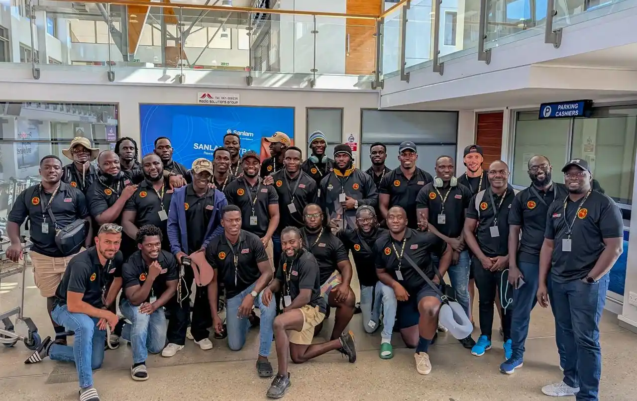 Image from Rugby Agency: Today’s Highlight🔥🔥🔥 Rugby Cranes Touch Down in Namibia. 🇺🇬🇺🇬�...