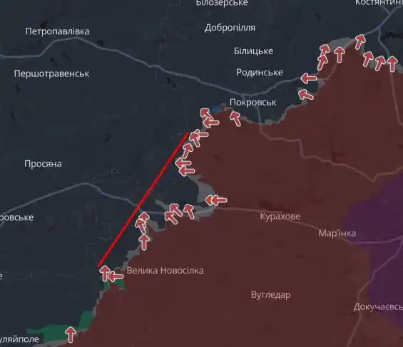 Image from 24 Канал | Новини України: *❌Війська рф не заходили на територію Дніпропетровщини,* – ОСУВ "Хорти...