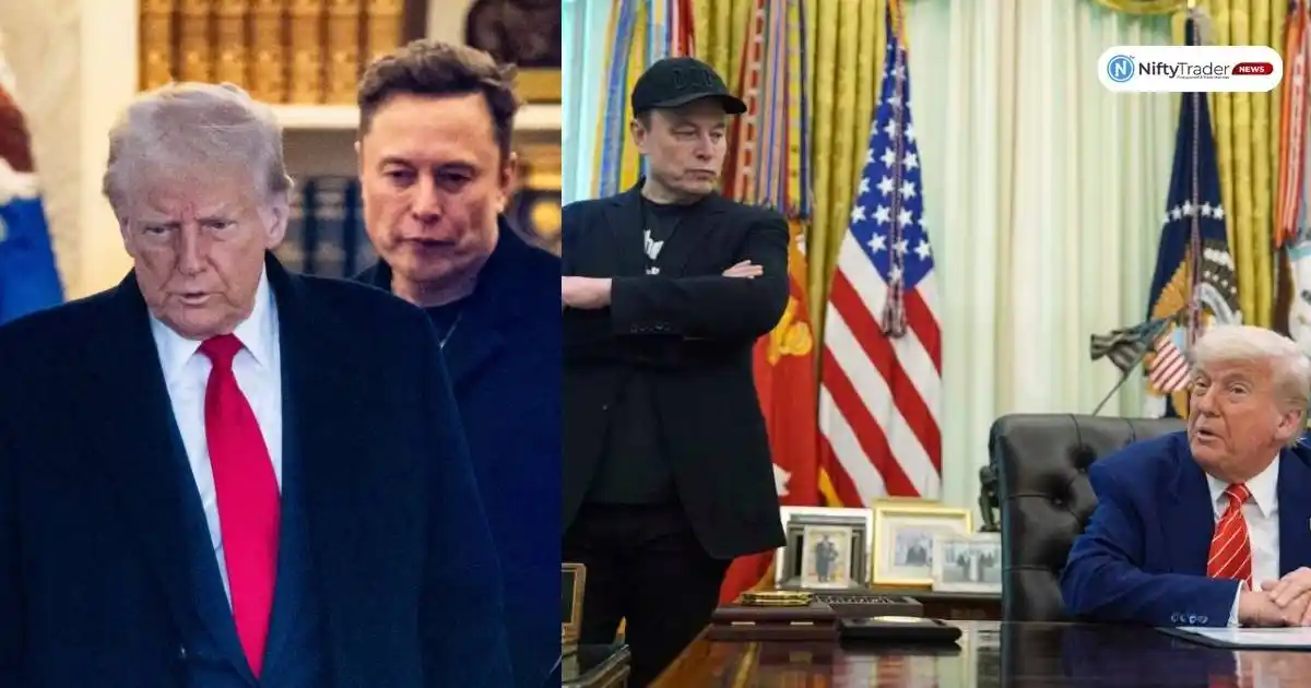 Image from Nifty Trader - V2R Ventures: *White House Orders SpaceX Contract Review Amid Trump-Musk Fallout* T...