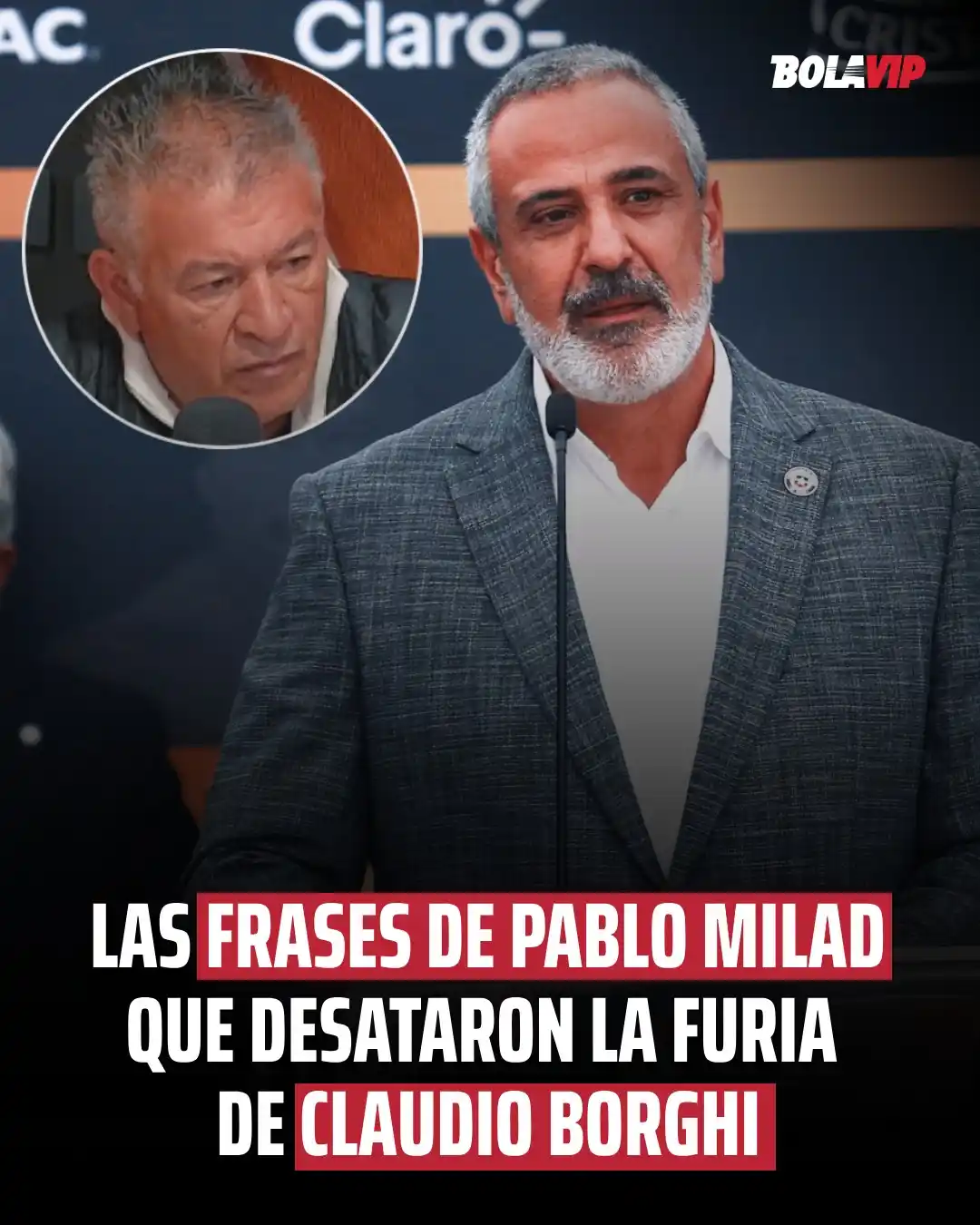 Image from Bolavip | Selección Chilena 🇨🇱: 🔥 *"YO LO HUBIESE MANDADO A LA CRESTA"* 😡🇨🇱👀 Claudio Borghi explo...