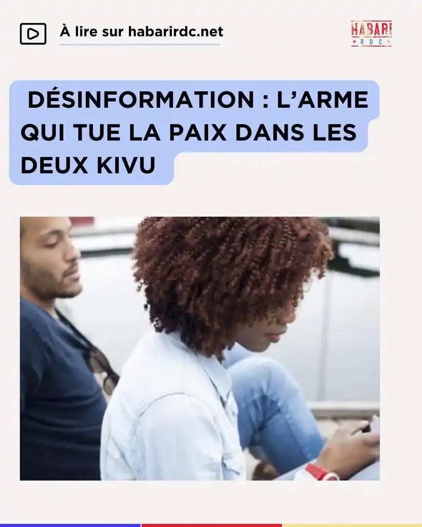 Image from Habari RDC: À l’est de la RDC, une guerre silencieuse fait autant de ravages que l...