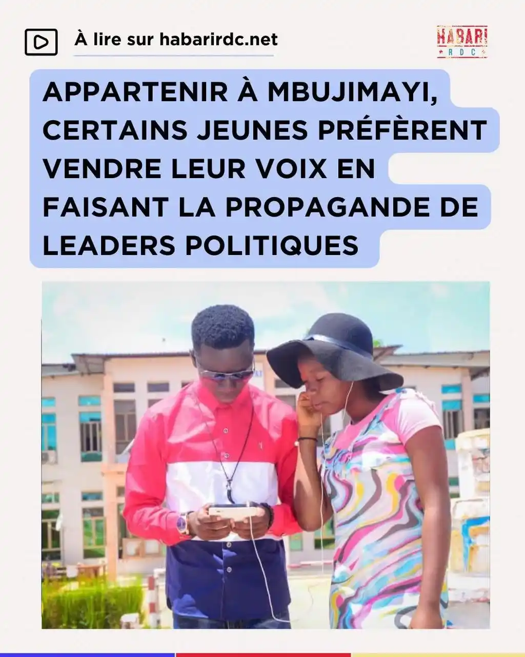 Image from Habari RDC: À Mbujimayi, devenir communicateur politique ne tient parfois qu’à un ...